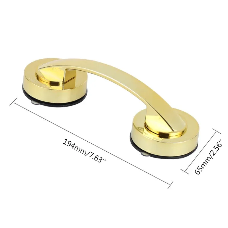 LXAF Bathroom Balance Bar Safety Hand Rail Portable Bathroom Suction Grab Bars Balance Assist Shower Handle for Elderly
