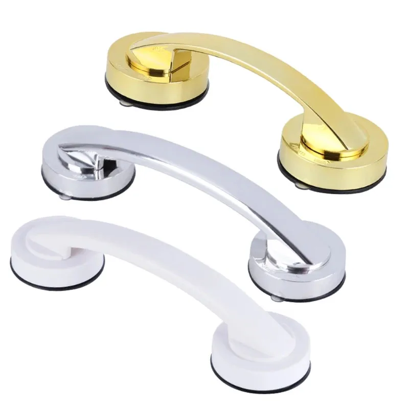 LXAF Bathroom Balance Bar Safety Hand Rail Portable Bathroom Suction Grab Bars Balance Assist Shower Handle for Elderly