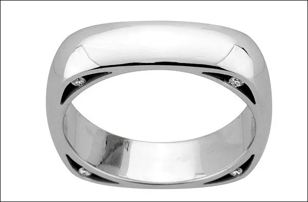 M.  Women's Wedding Band #4665XXW-sm