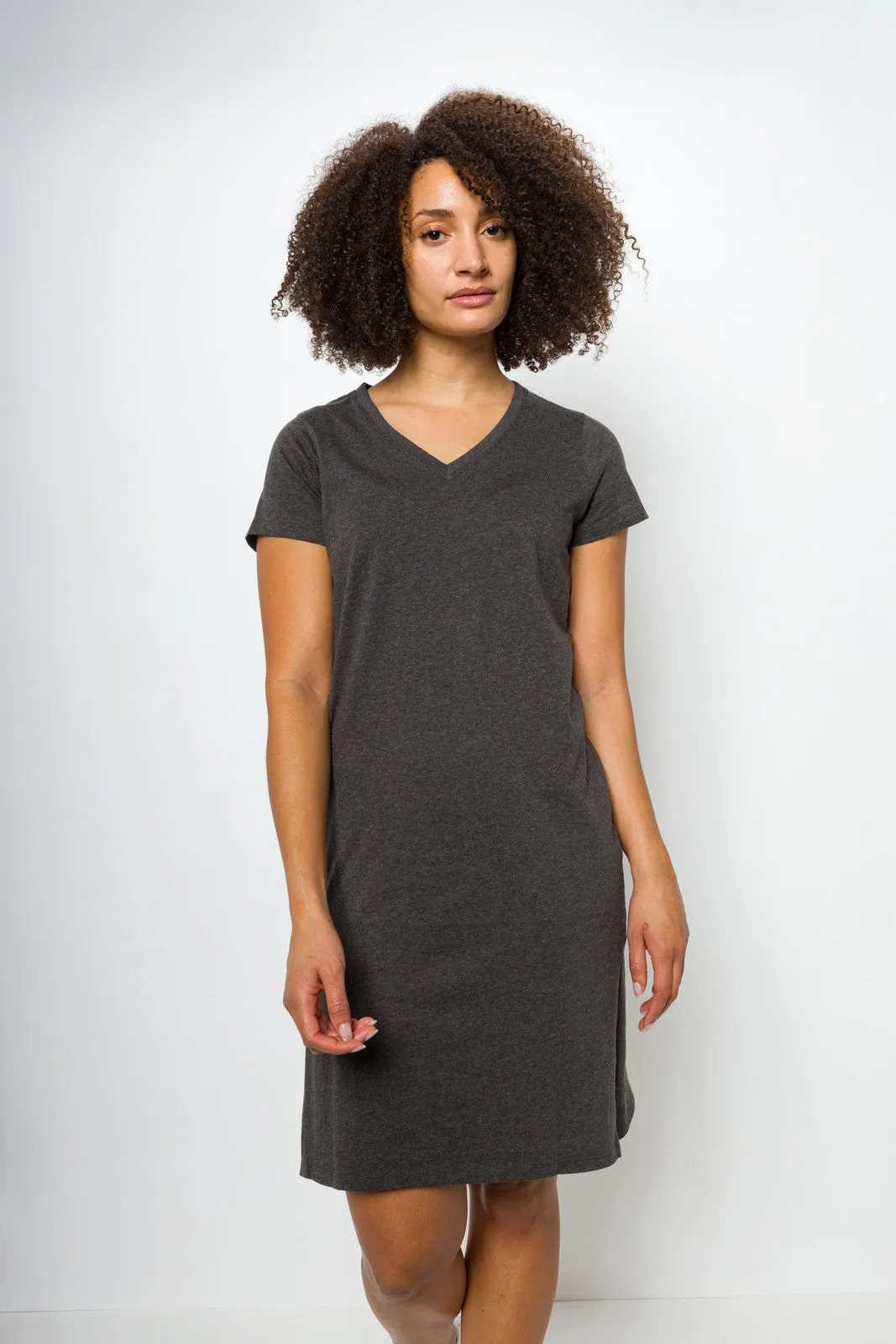Midi | Women's Short Sleeve Tee Dress