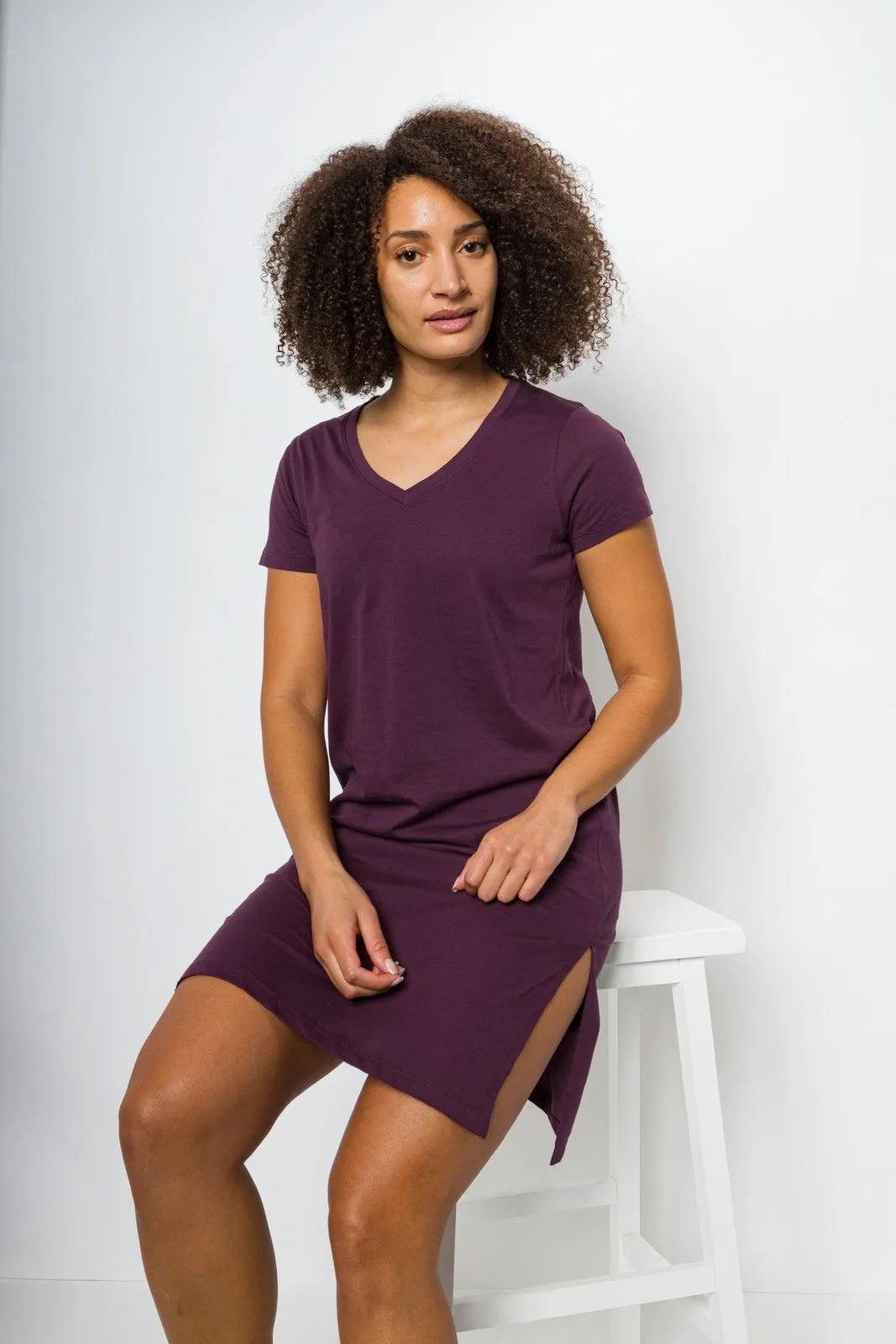 Midi | Women's Short Sleeve Tee Dress