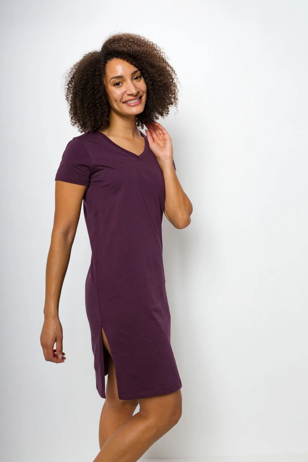 Midi | Women's Short Sleeve Tee Dress