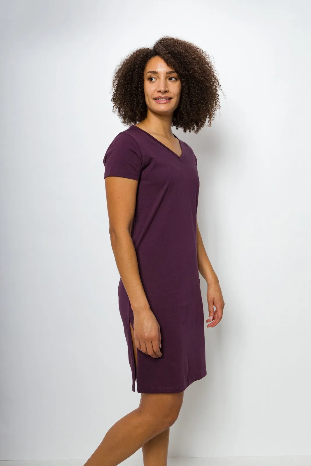 Midi | Women's Short Sleeve Tee Dress