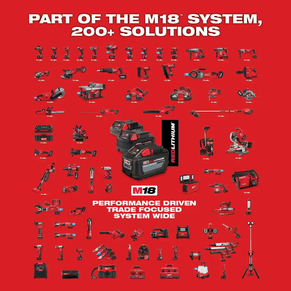Milwaukee M18 Force 4" Logic Press Tool with One-Key
