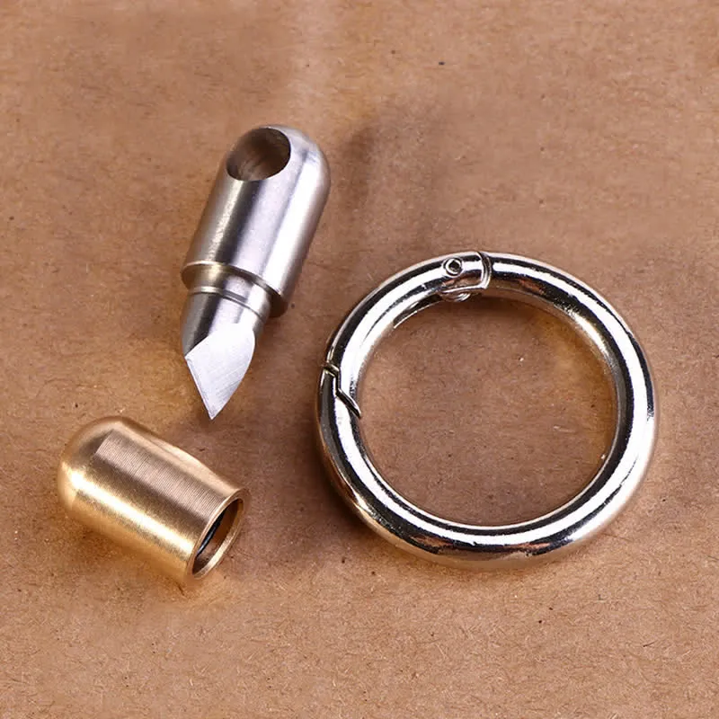 MIni Capsule Pocket Unpacking Cutter Keychain