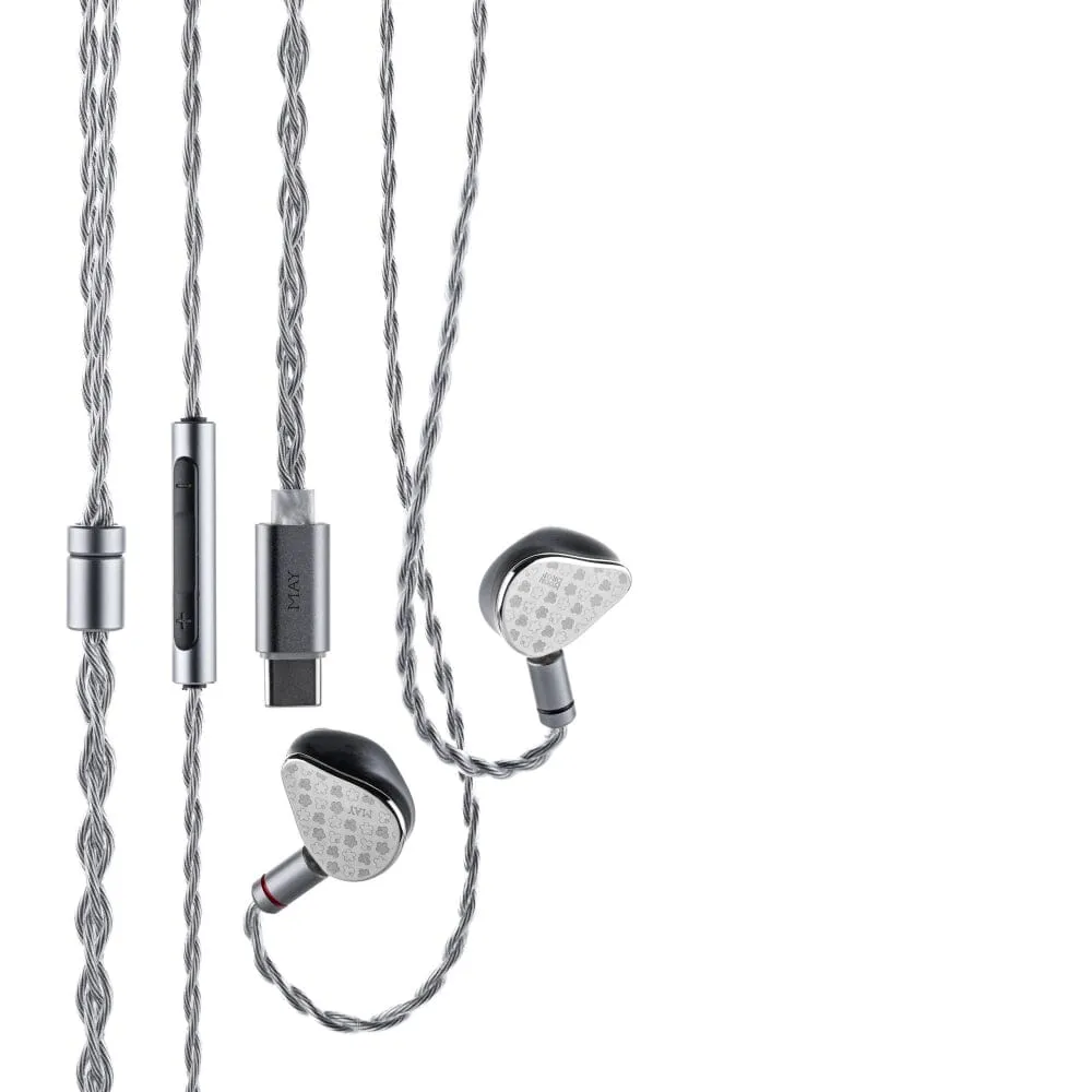 Moondrop May DSP Fully Balanced DD Planar Hybrid Drivers HiFi IEMs