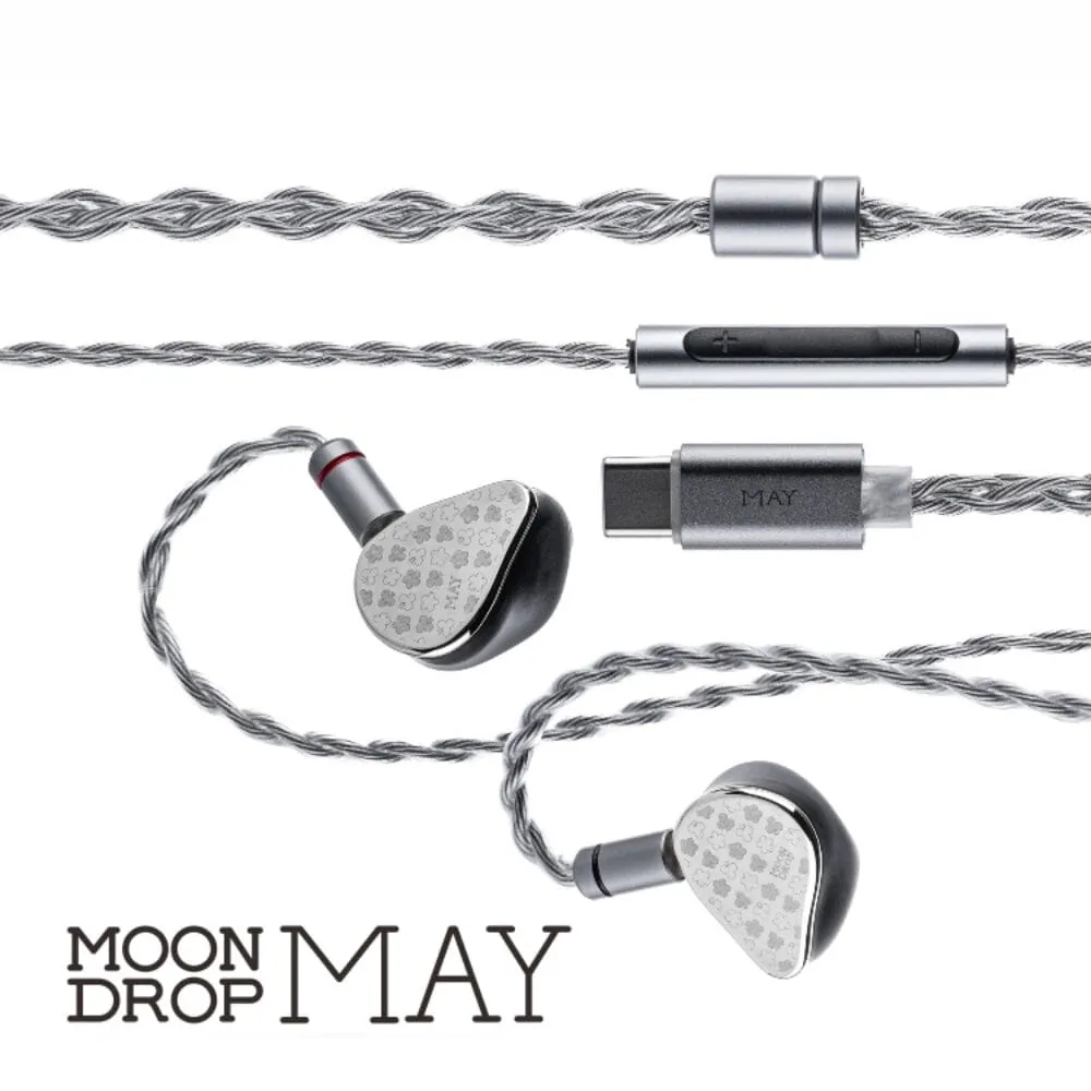 Moondrop May DSP Fully Balanced DD Planar Hybrid Drivers HiFi IEMs