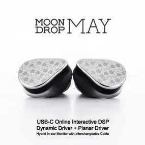 Moondrop May DSP Fully Balanced DD Planar Hybrid Drivers HiFi IEMs