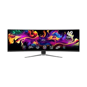 MSI MPG 491CQP QD-OLED 49" Curved Gaming Monitor DQHD 5120x1440 144Hz QD-OLED Black