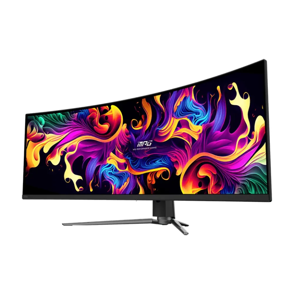 MSI MPG 491CQP QD-OLED 49" Curved Gaming Monitor DQHD 5120x1440 144Hz QD-OLED Black
