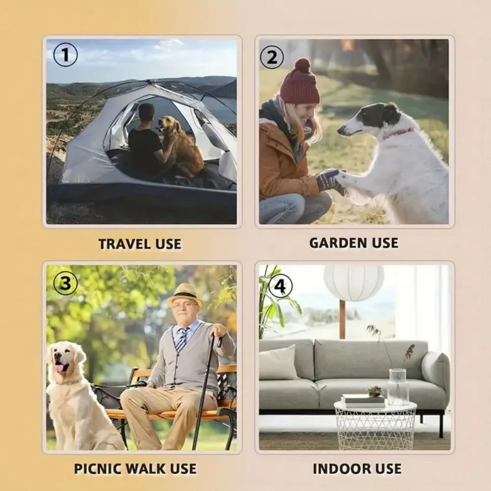 Multifunctional Portable Pet Intelligent Heating Pad USB Charging Indoor Lawn Camping Travel