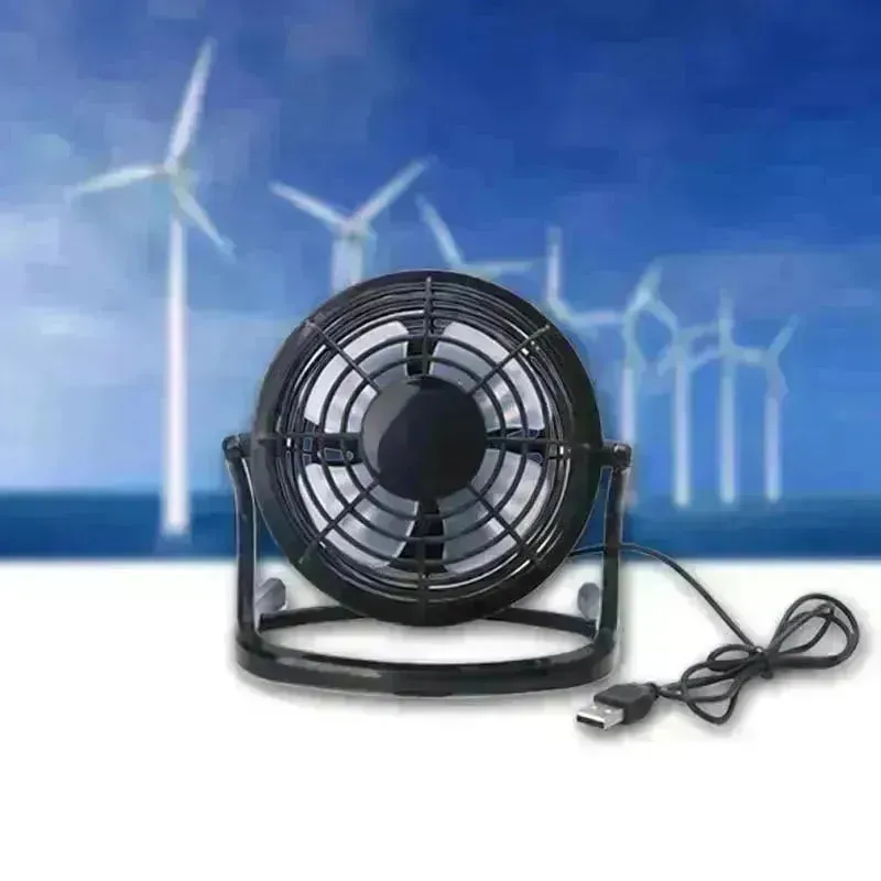 New Mini Portable Super Mute USB Fan Desk Cooling Laptop Notebook PC Fan Cooler Drop Shipping