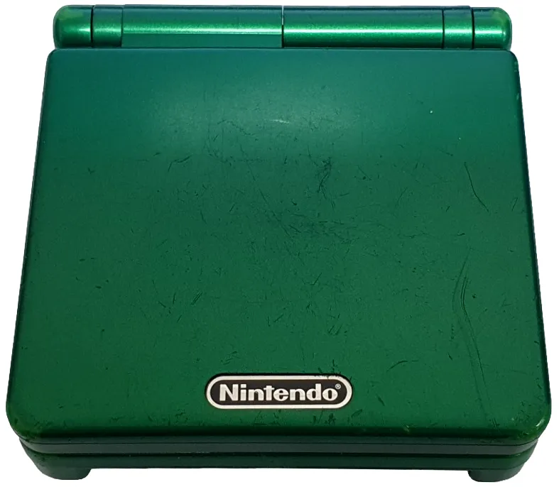 Nintendo Gameboy Advance SP Emerald Green Limited Edition    USB Charger (Pre-Owned)