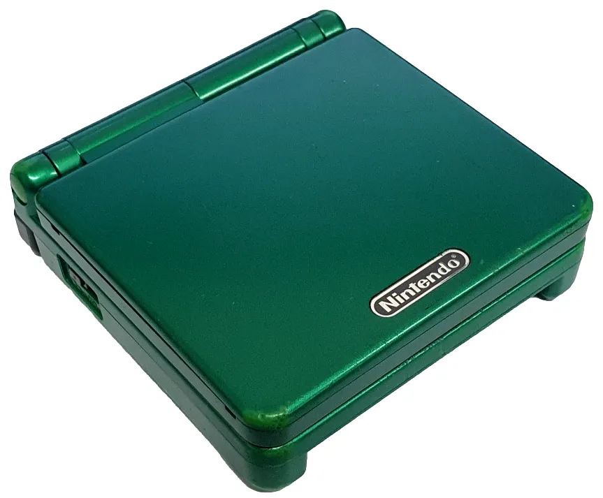 Nintendo Gameboy Advance SP Emerald Green Limited Edition    USB Charger (Pre-Owned)
