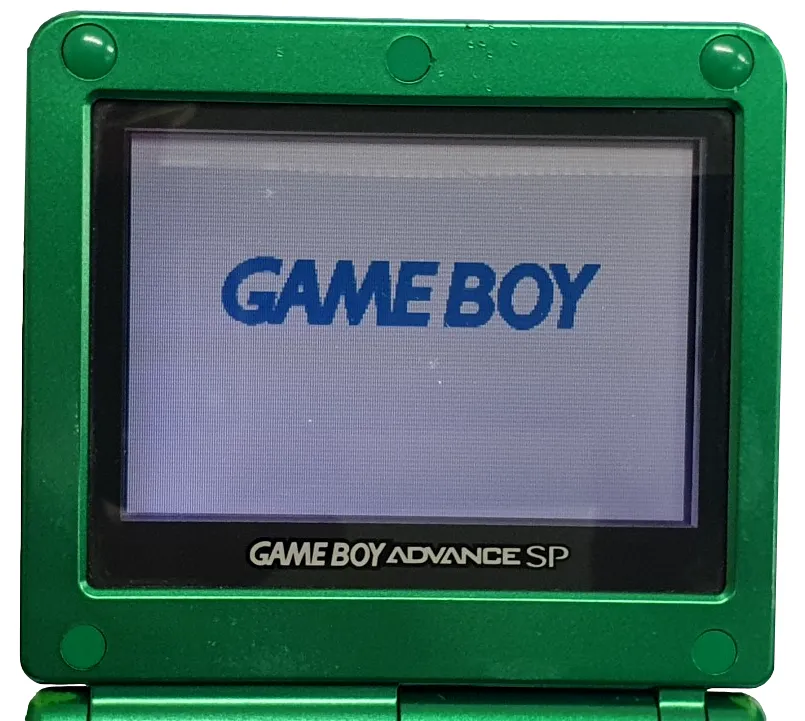 Nintendo Gameboy Advance SP Emerald Green Limited Edition    USB Charger (Pre-Owned)