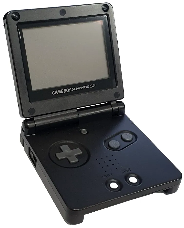 Nintendo Gameboy Advance SP Onyx Black AGS-001    USB Charger (Pre-Owned)