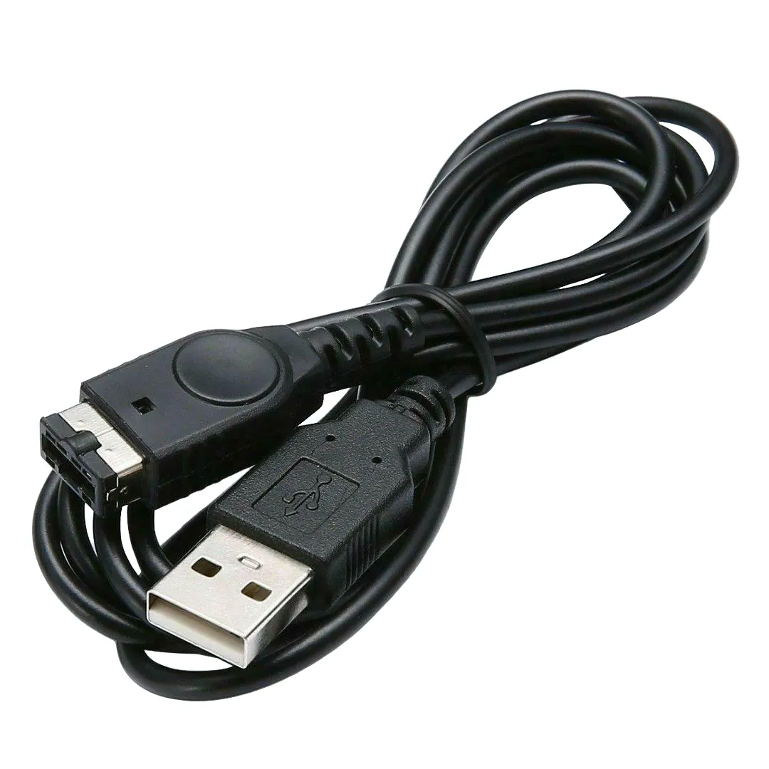 Nintendo Gameboy Advance SP Onyx Black AGS-001    USB Charger (Pre-Owned)