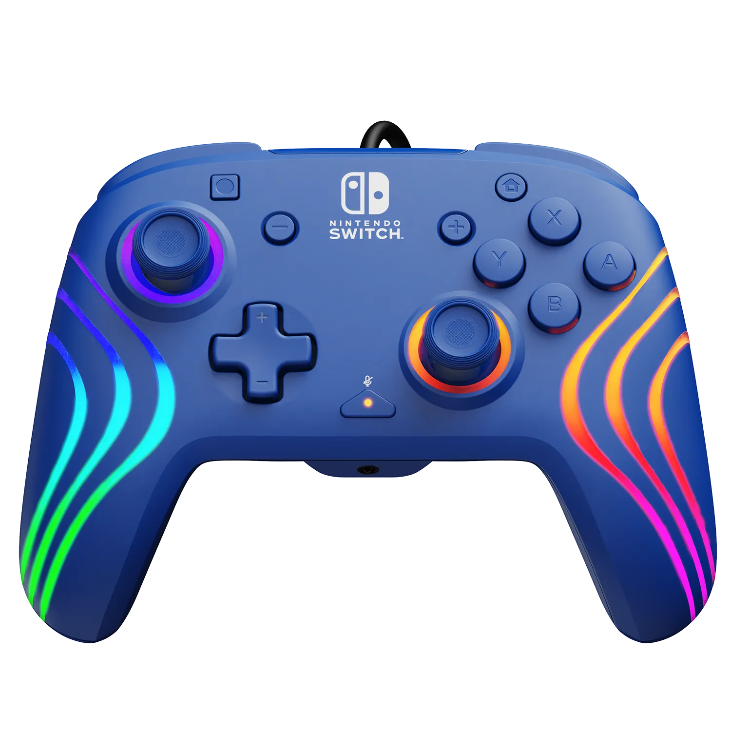 Nintendo Switch Blue Afterglow Wave Wired Controller