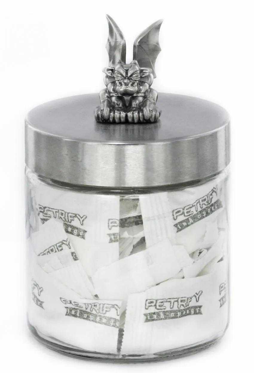 Petrify Ink Sponge — 75 2g Pouches with Glass Sundry Jar