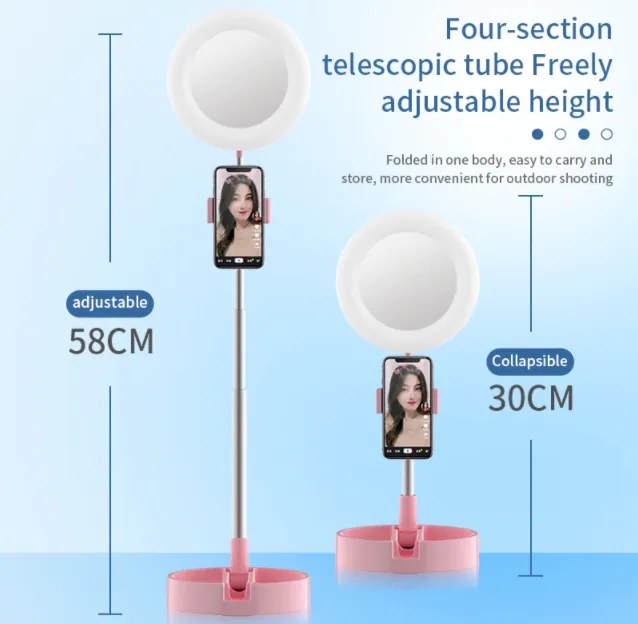 Portable Ring Light Mobile Stand