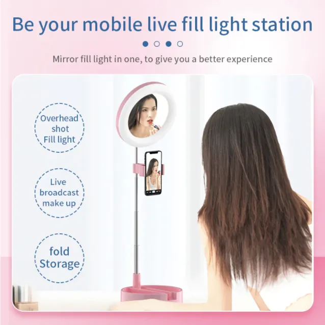 Portable Ring Light Mobile Stand
