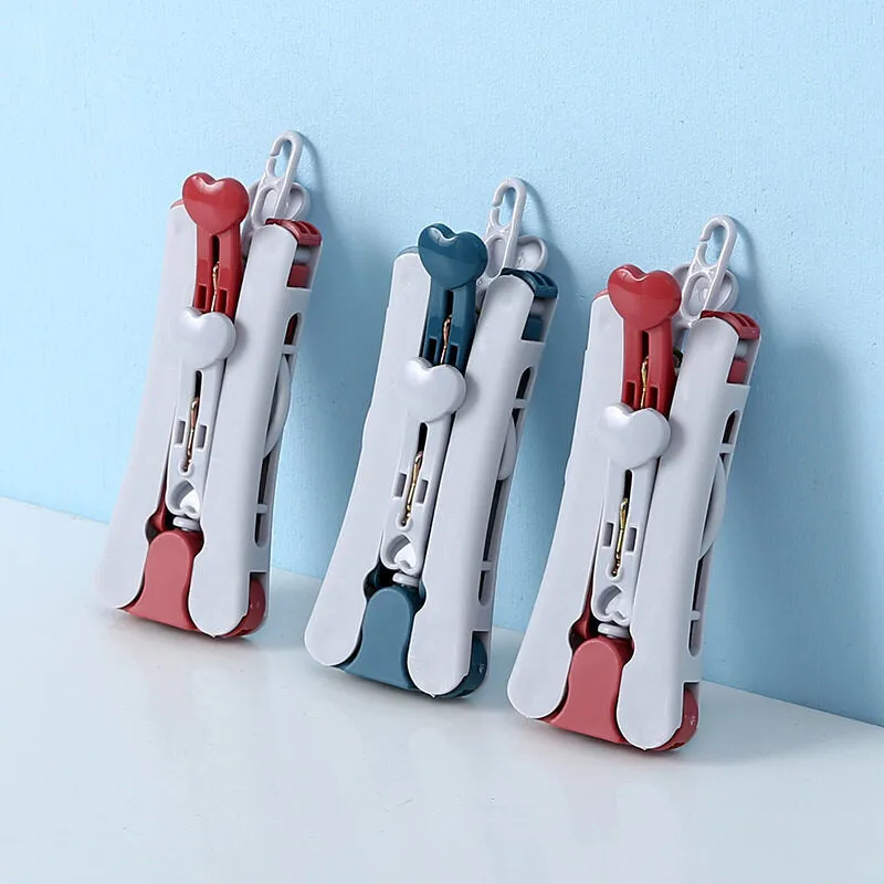 Premium Foldable Travel Hanger Non-slip Portable Clothes Towel Multifunction Closet Creative Organizer