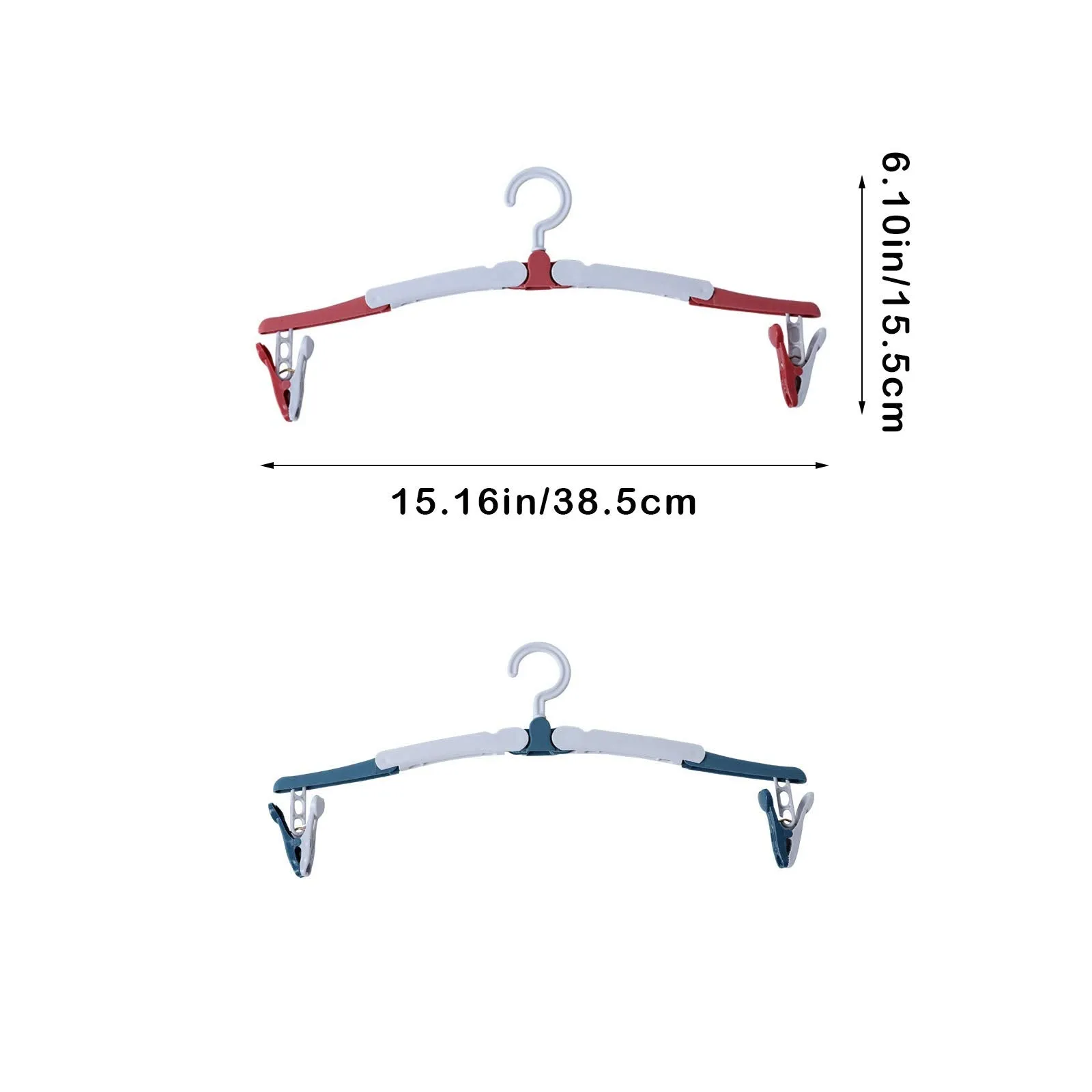 Premium Foldable Travel Hanger Non-slip Portable Clothes Towel Multifunction Closet Creative Organizer