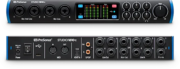 PreSonus Studio 1810c USB-C Audio Interface
