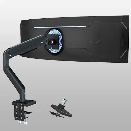 PUTORSEN Premium Ultrawide Single Monitor Arm, for Most 17-49 inch Screens Holds up to 44lbs