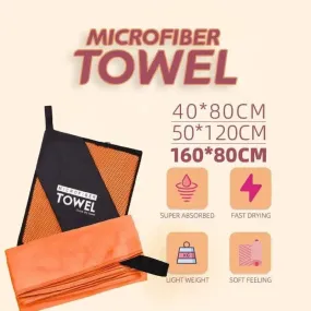 Quick Dry Towel 152x76CM Microfiber Towel Travel & Sports &Beach Towel for Running Swimming Backpacking Gym Beach Yoga Golf