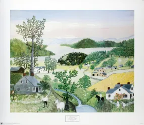 "A Beautiful World" by Grandma Moses