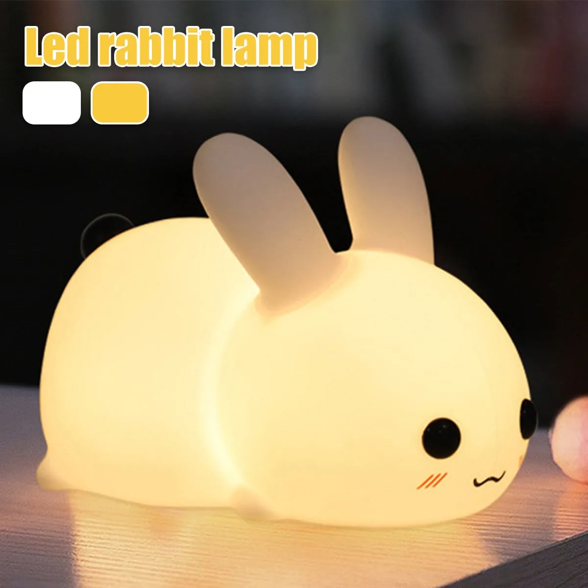 Rabbit LED Touch Night Light
