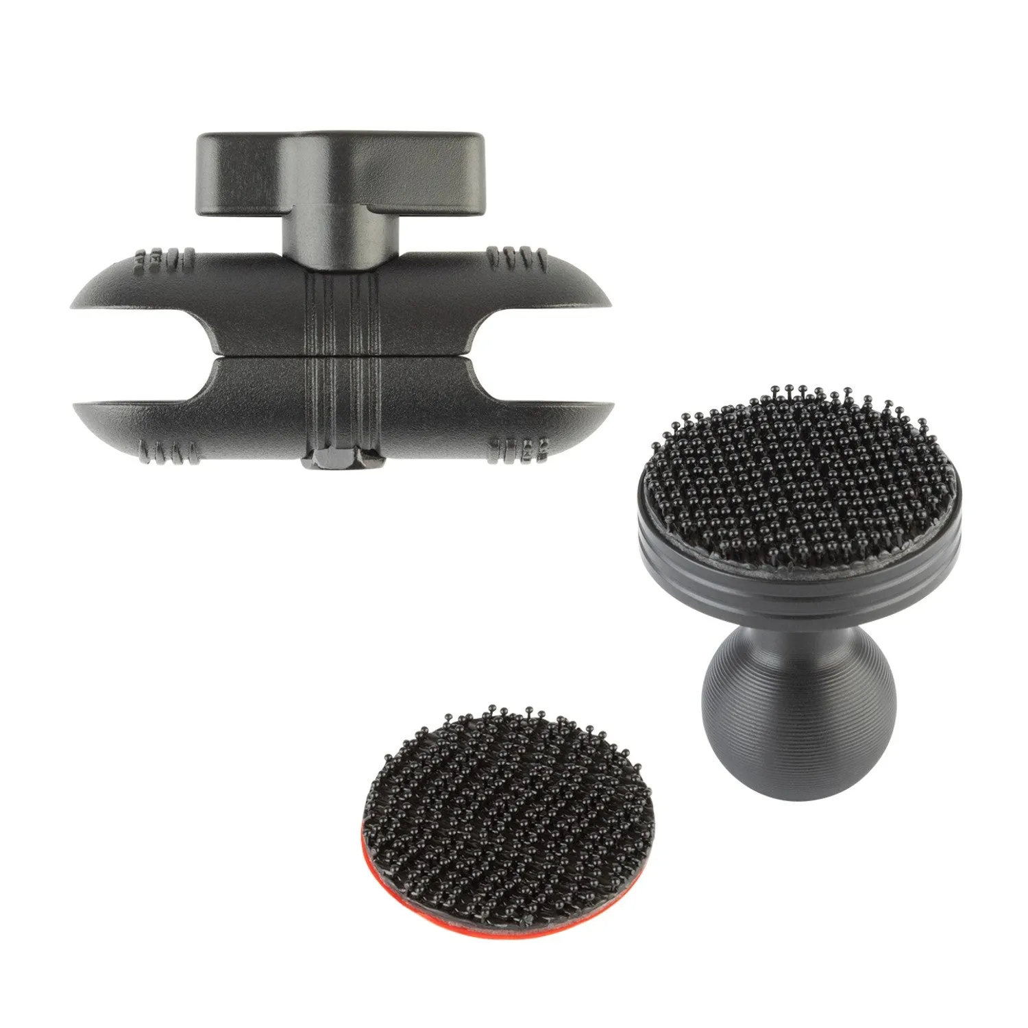 Radar Detector Mount with 20mm Ball   Interlocking Fastener System