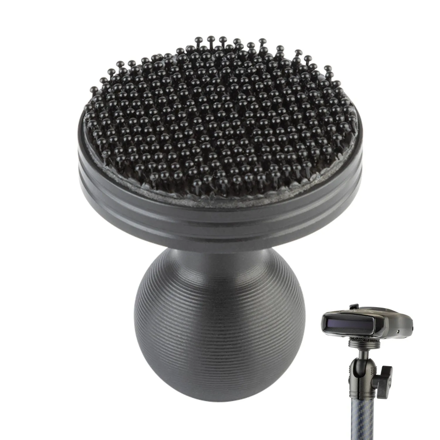 Radar Detector Mount with 20mm Ball   Interlocking Fastener System