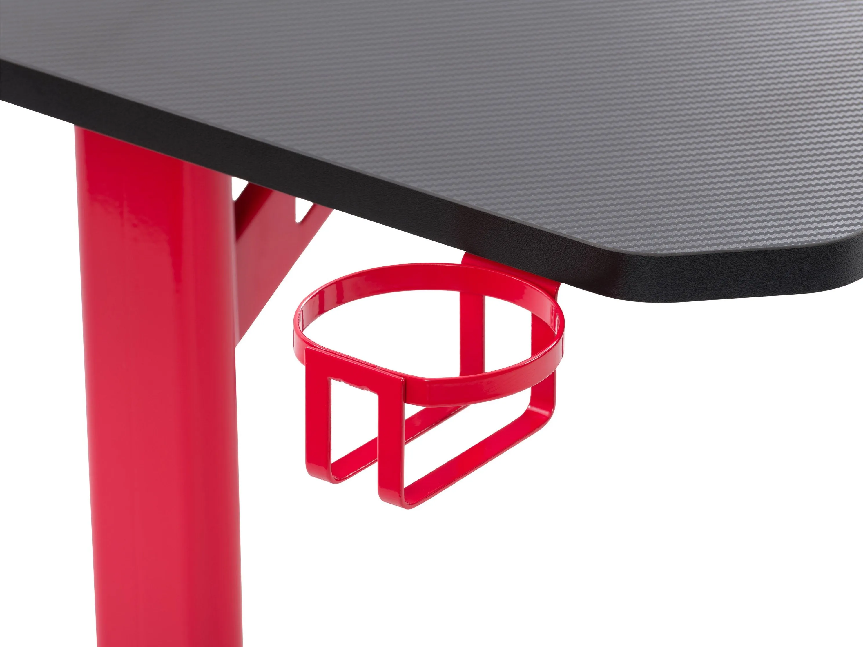Red and Black Gaming Desk