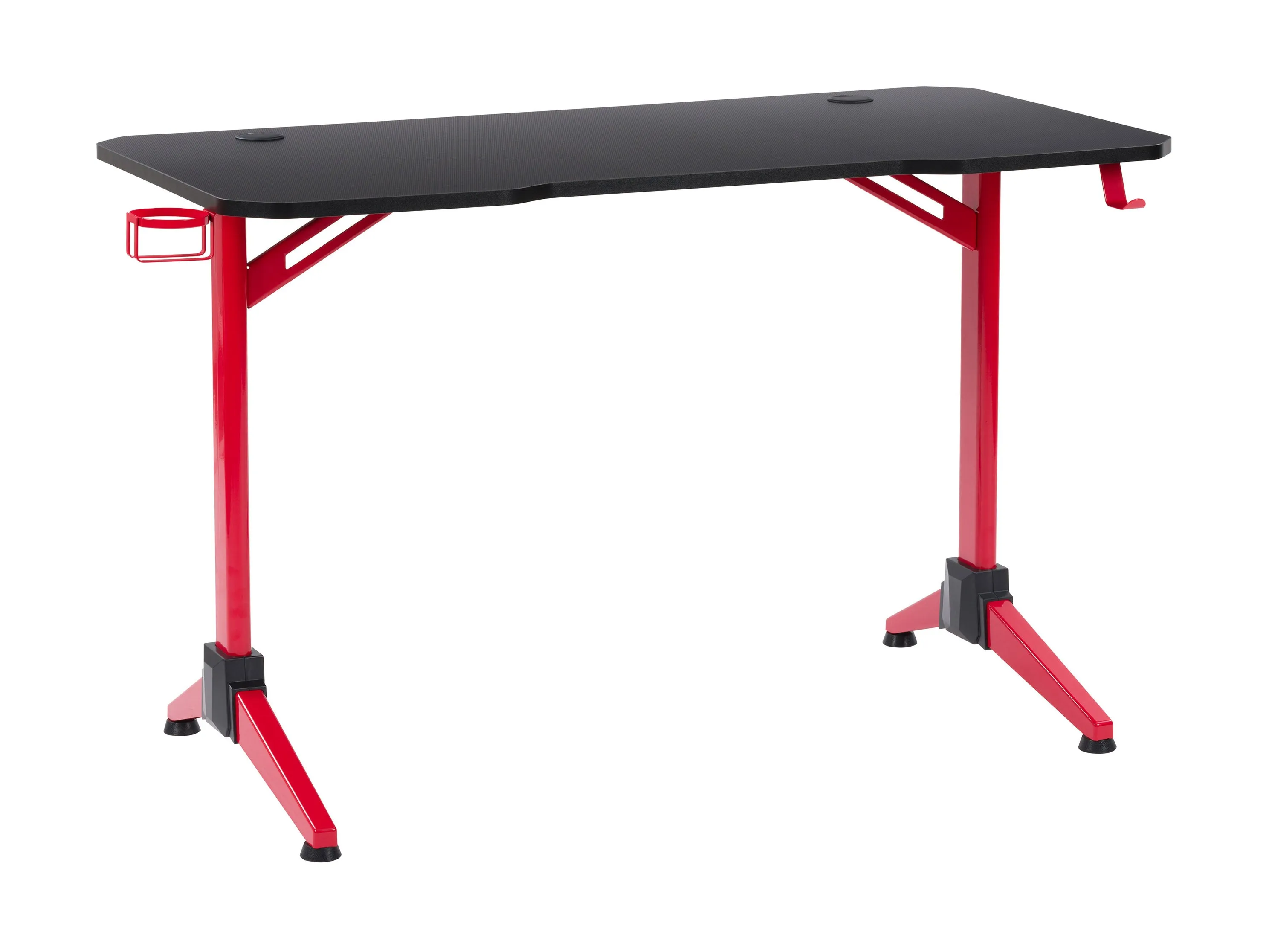Red and Black Gaming Desk