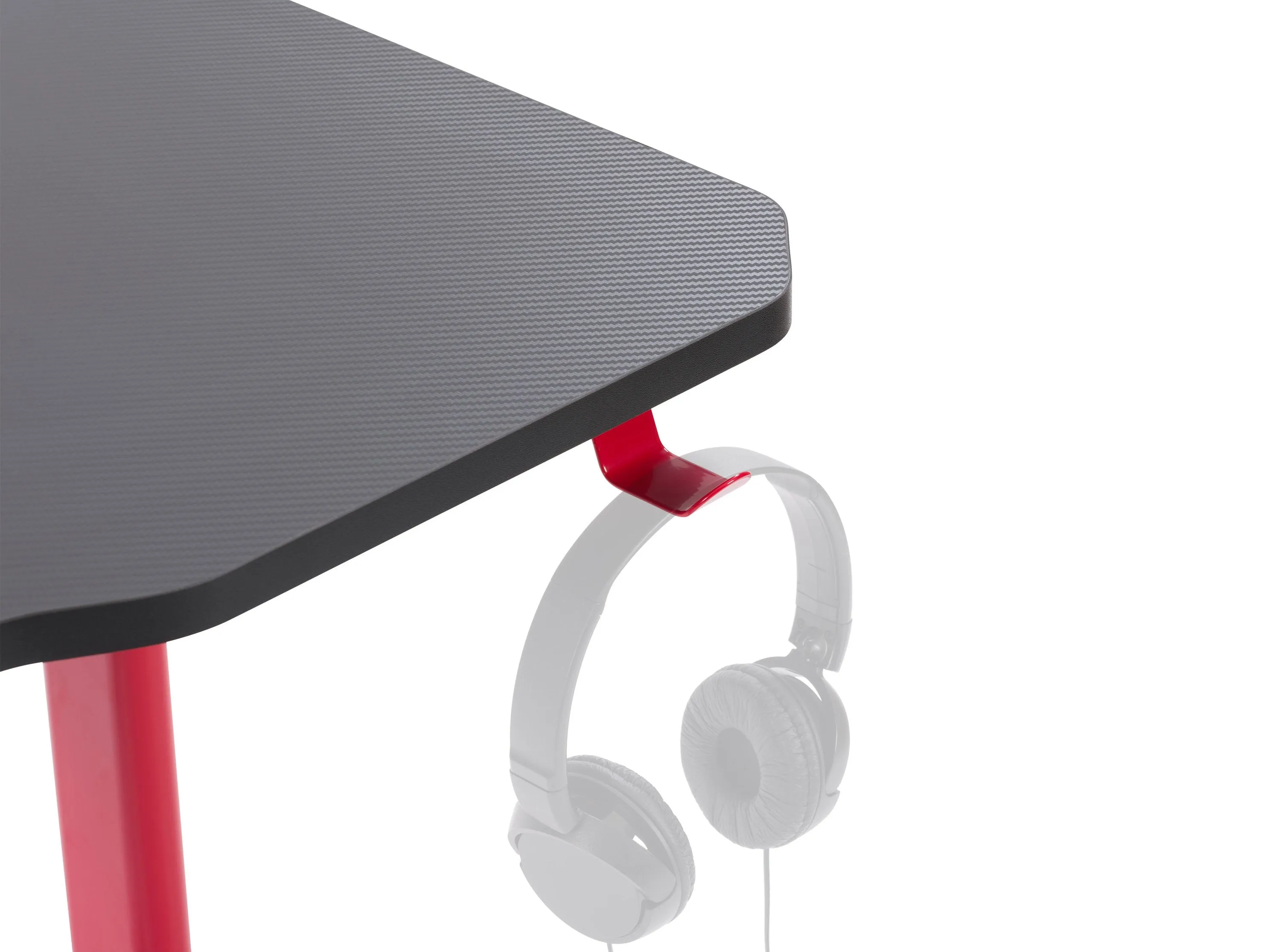 Red and Black Gaming Desk