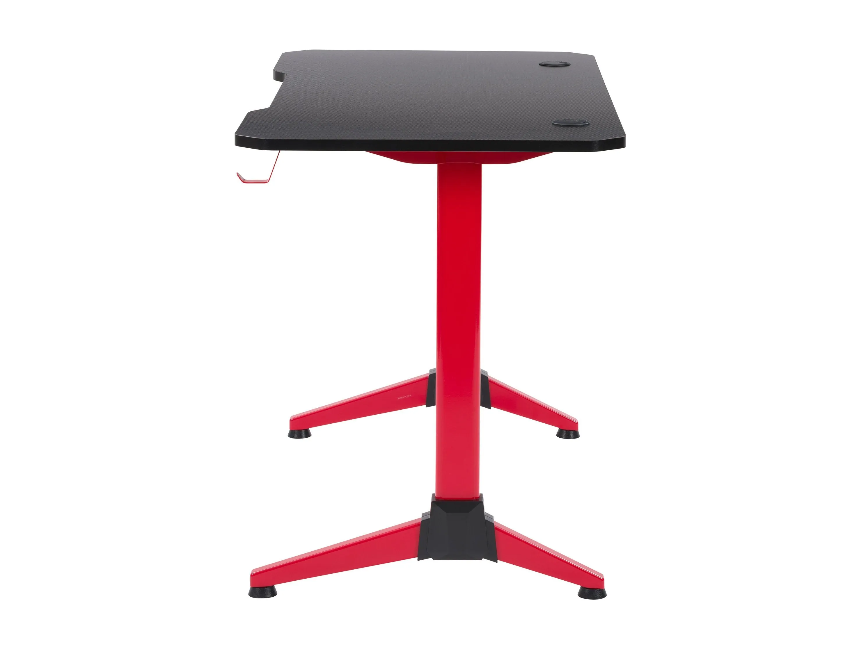 Red and Black Gaming Desk