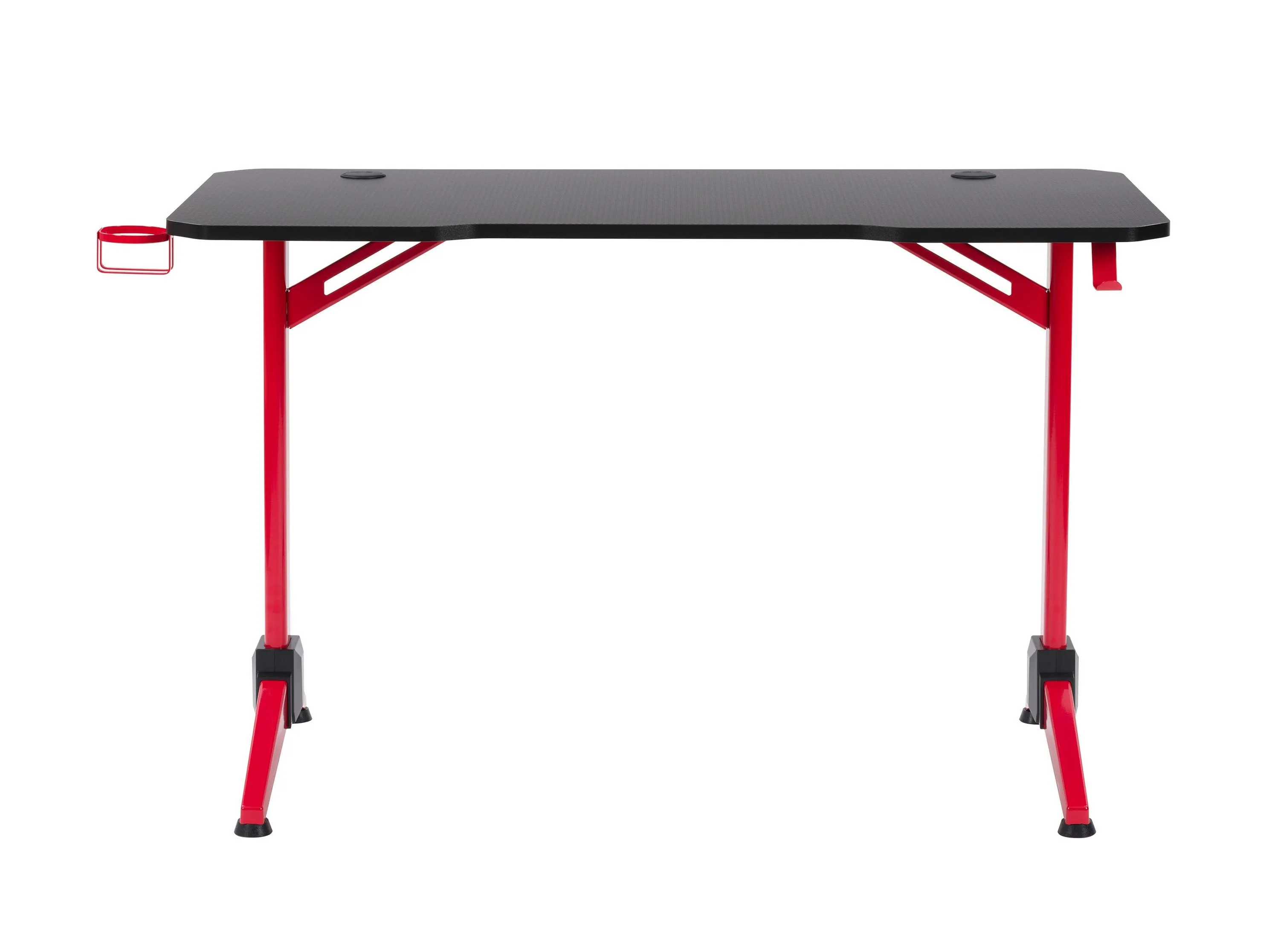 Red and Black Gaming Desk