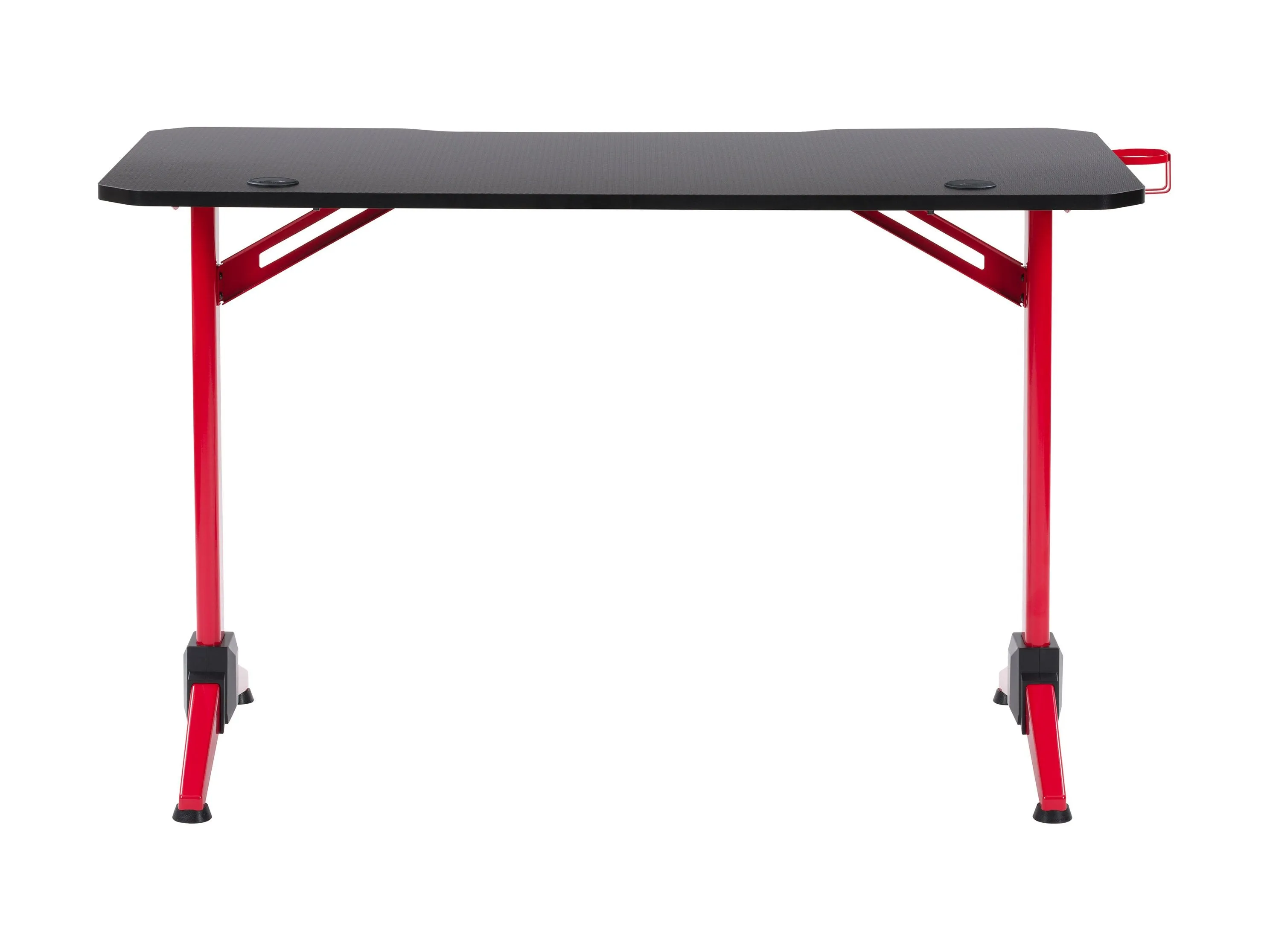 Red and Black Gaming Desk