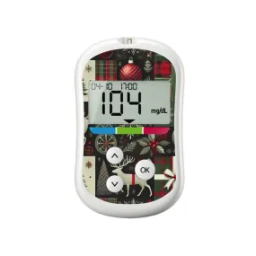 Reindeer Paper Sticker for OneTouch Verio Flex Glucometer