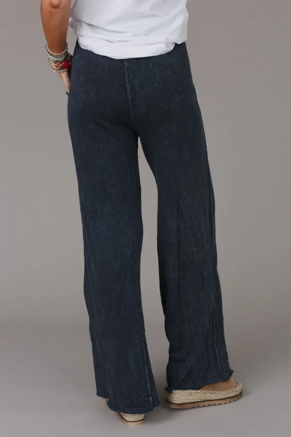 Relaxing Robin Wide Leg Pant - New Navy