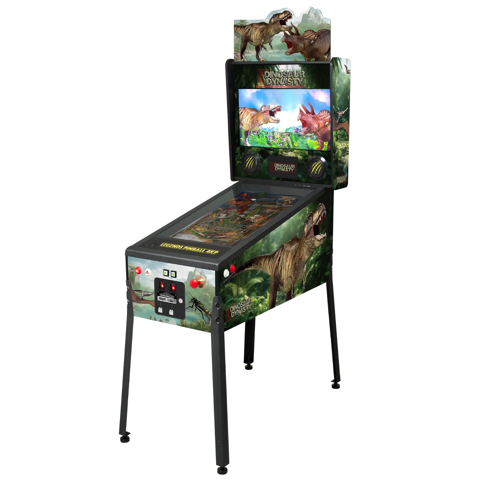 Reservation Purchase - Your Legends Pinball 4KP Dinosaur Dynasty (Standard Edition) ($1499.99) is ready for ordering!