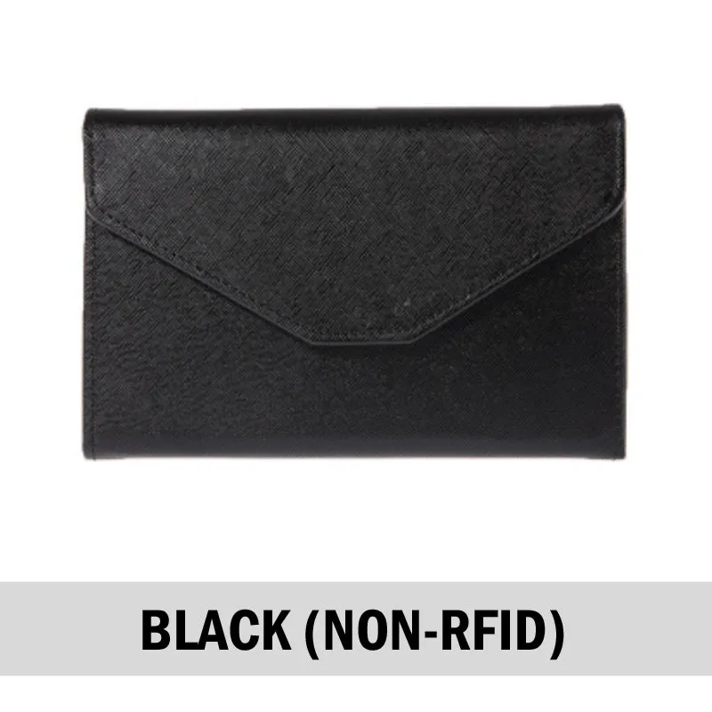 RFID Blocking Anti-Theft Travel PU Leather Wallet Passport Holder Cash Credit Card Organizer Protection Pouch Case Cover