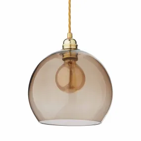 Ribe Pendant Lamp [Brown/Brass]
