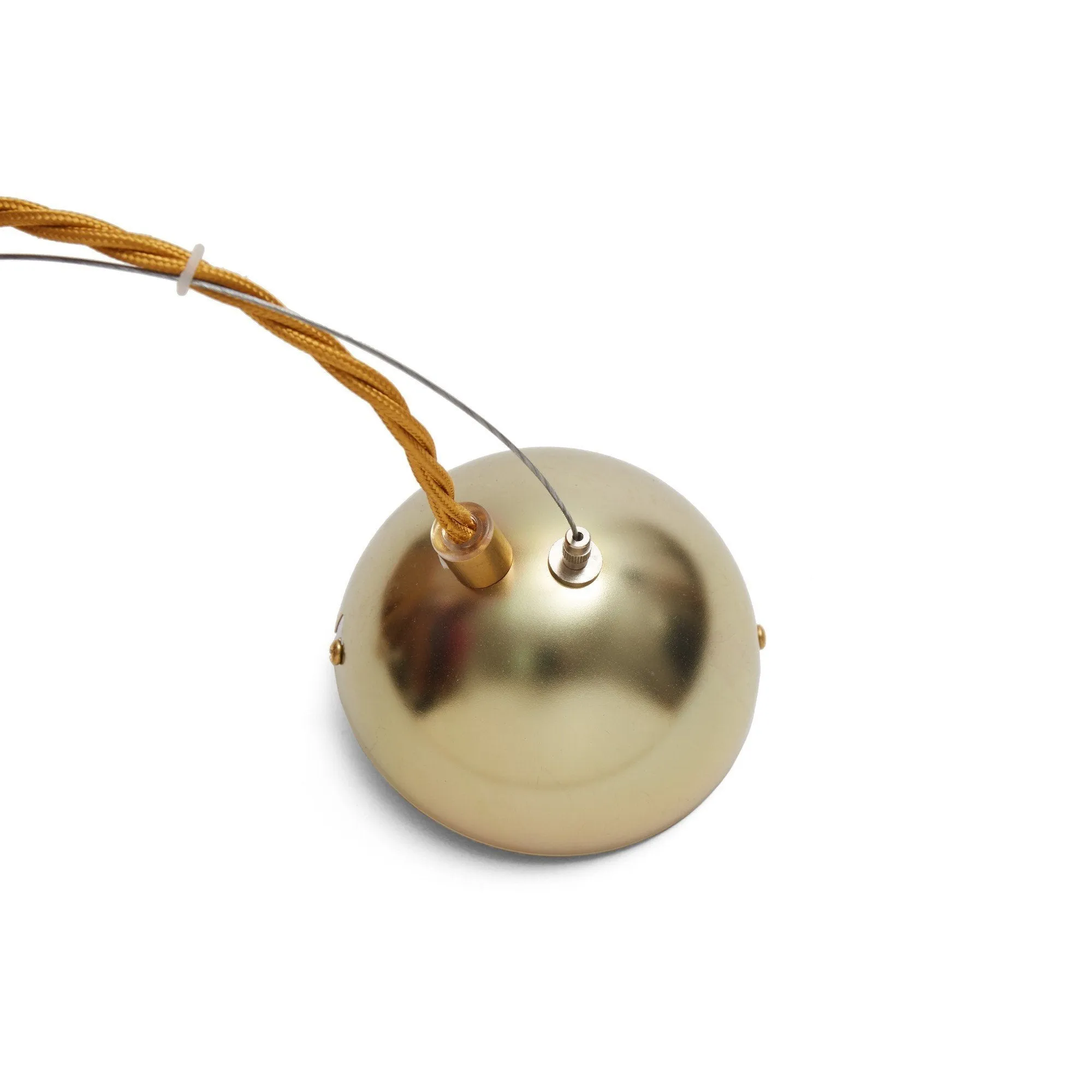 Ribe Pendant Lamp [Light green/Brass]
