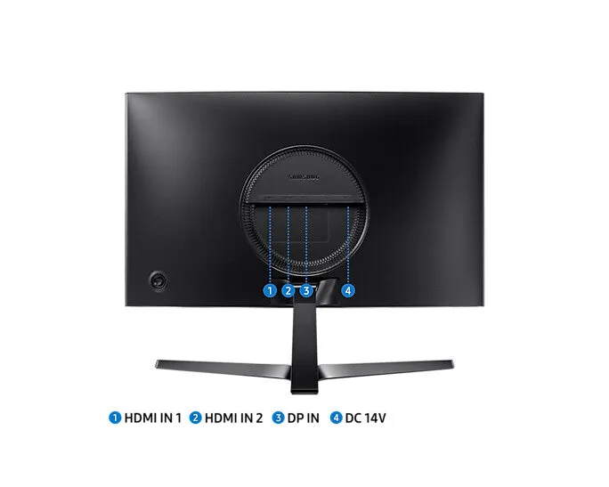 Samsung CRG5 computer monitor 61 cm (24") 1920 x 1080 pixels Full HD LED Black