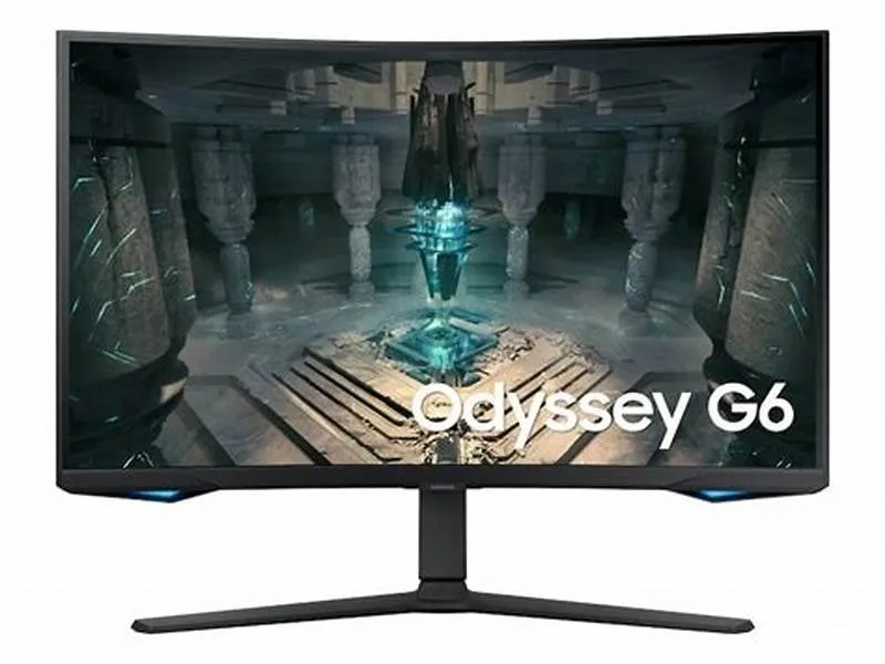 Samsung Odyssey G6 32-Inch Curved Qhd 240Hz 1Ms Smart Gaming Monitor With Speakers H
