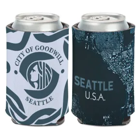 Seattle Washington "City of Goodwill" WinCraft Neoprene Drink Can Cooler
