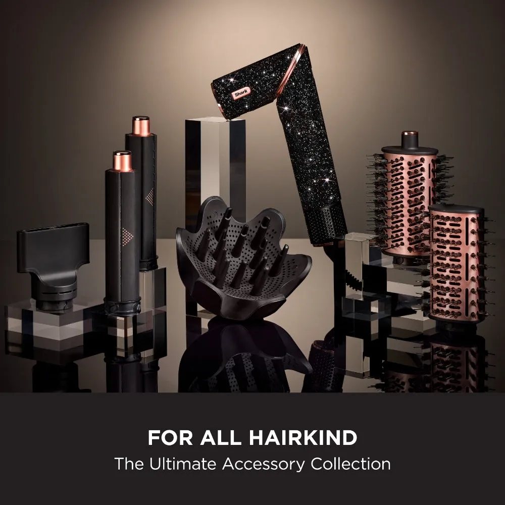 Shark Beauty FlexStyle 5-In-1 Air Styler & Hair Dryer with Storage Case Limited Edition Black Diamond